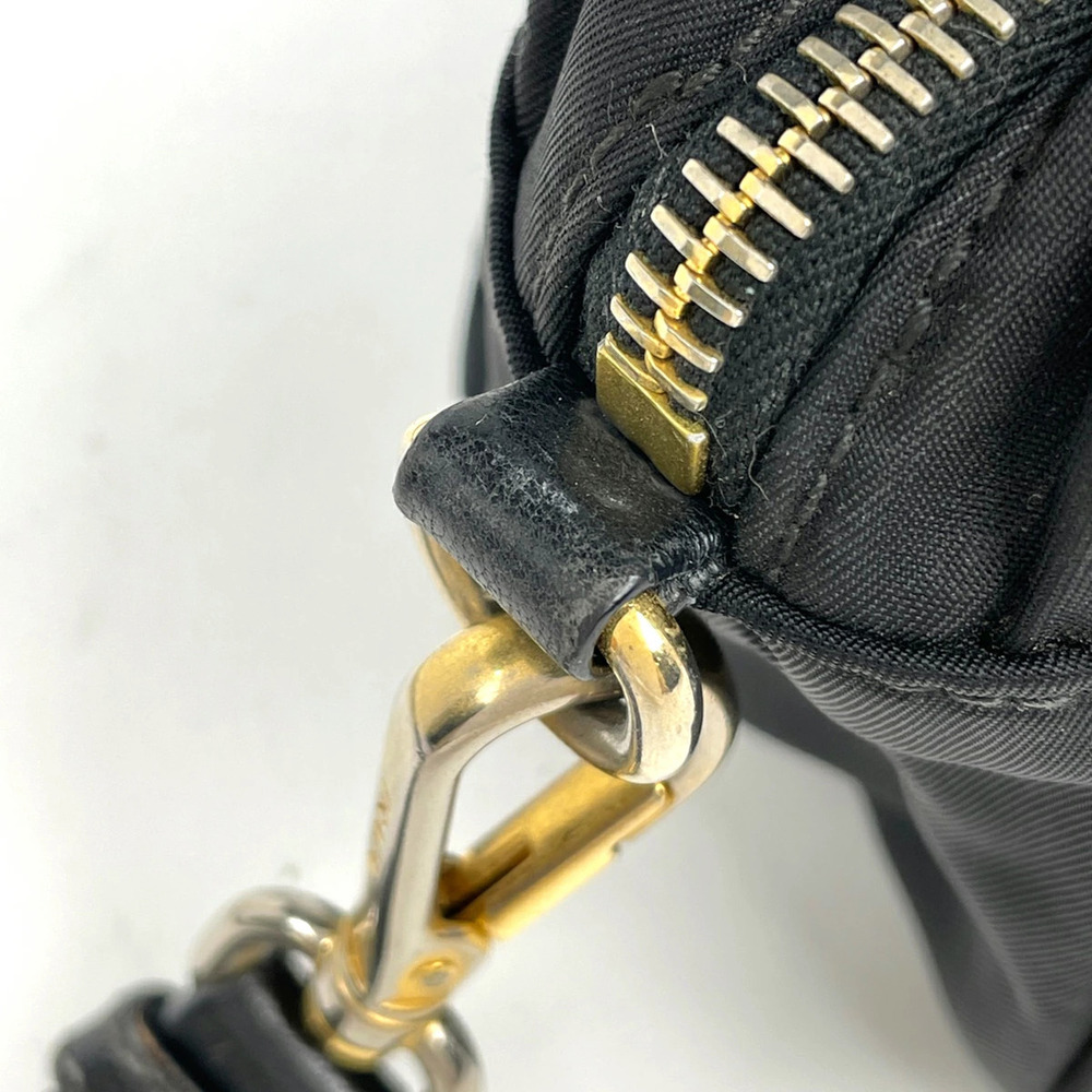 Prada Logo Shoulder Bag Rion Nero Black - Picture 3 of 6